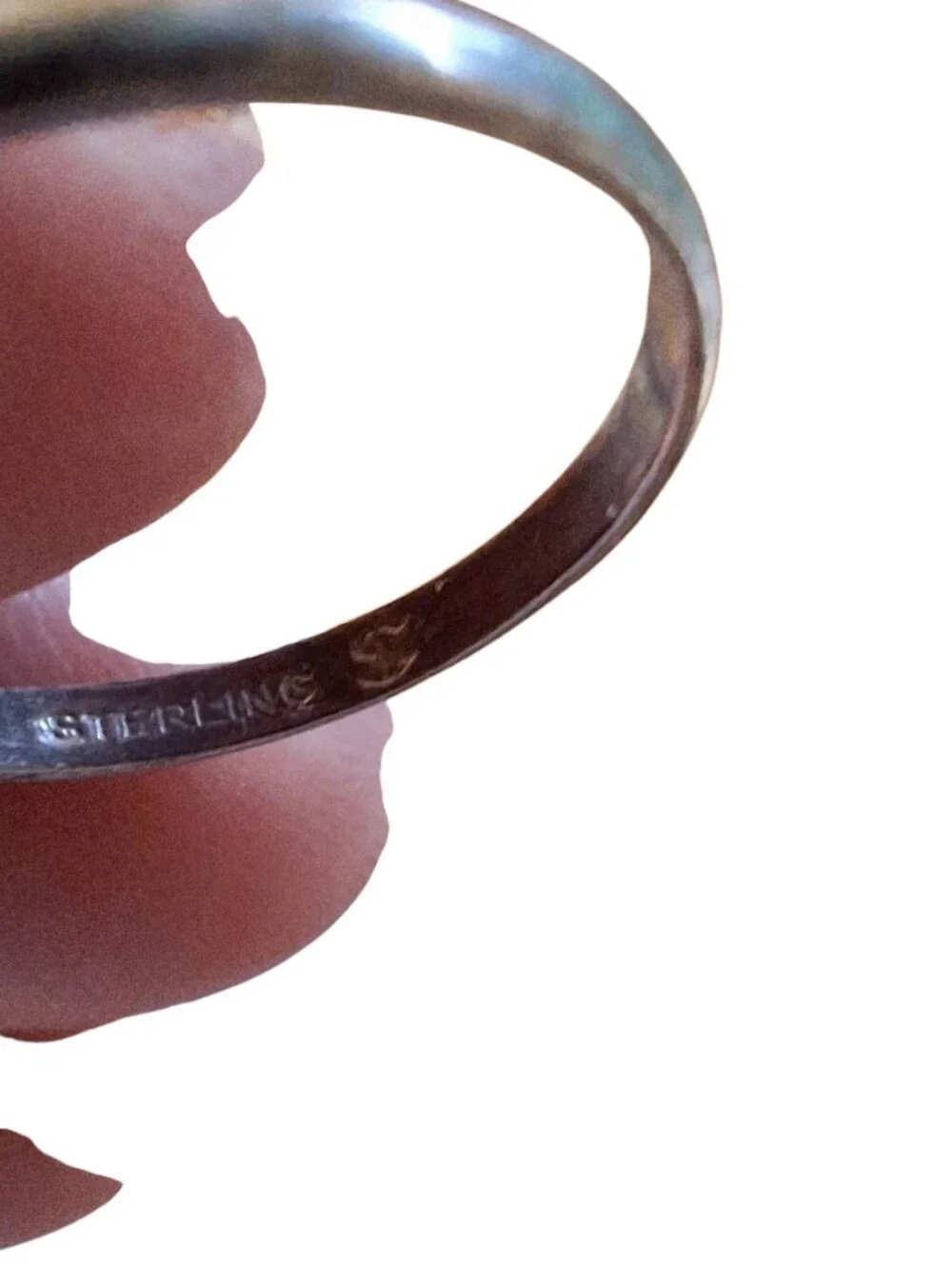 Delicate Sterling Silver Band Style Ring Ladies size 6.75 Minimalist Bohemian
